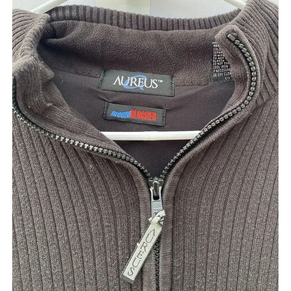 Aureus Breeze Blocker 1/4 Zip Pullover‎ Black XXL Golf Outdoors